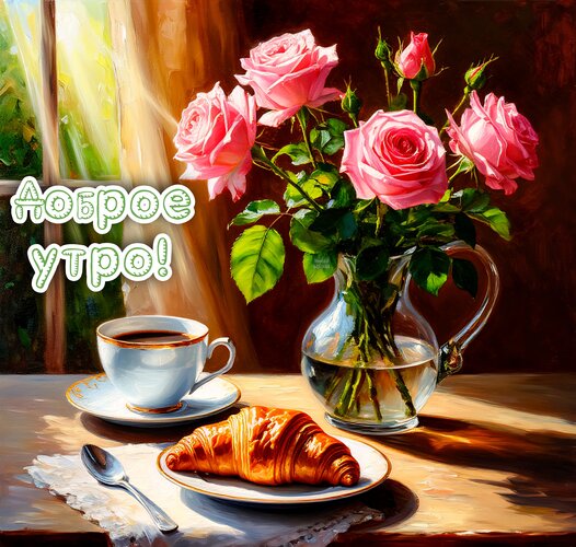 Открытка Доброе утро!
