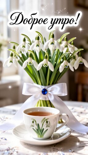Открытка Доброе утро