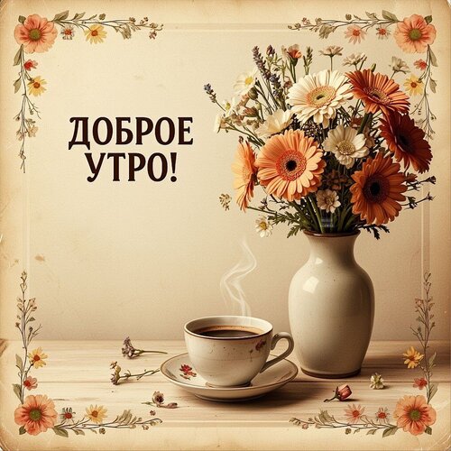 Открытка Доброе утро!