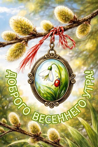 Открытка Доброго весеннего утра