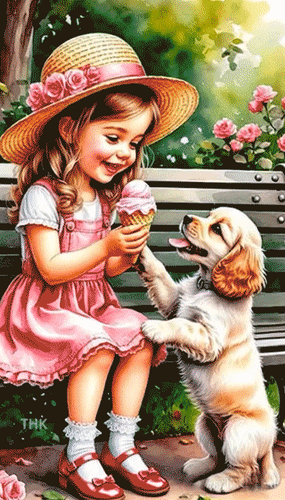 Анимированная открытка Радостного денёчка!