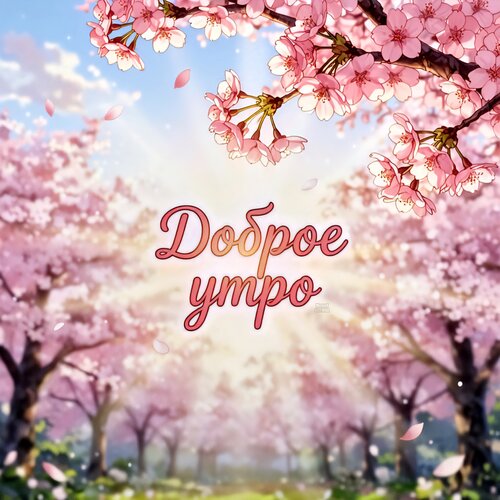 Открытка Доброе утро