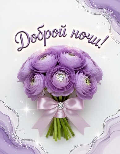 Открытка Спокойной ночи