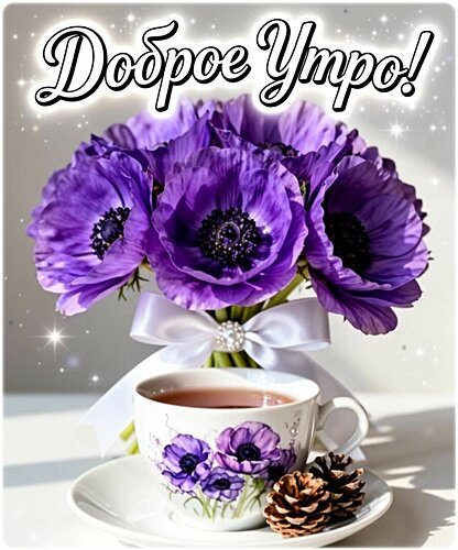 Открытка ДОБРОЕ УТРО!