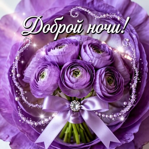 Открытка Спокойной ночи