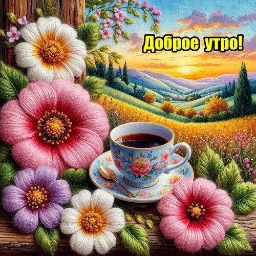 Открытка Доброе утро!