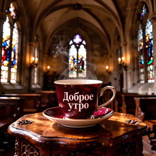 Открытка Доброе утро
