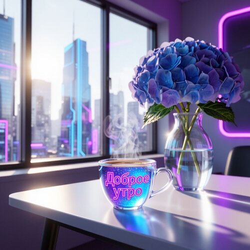 Открытка Доброе утро