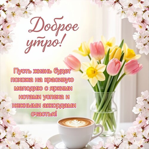 Открытка Доброе утро!