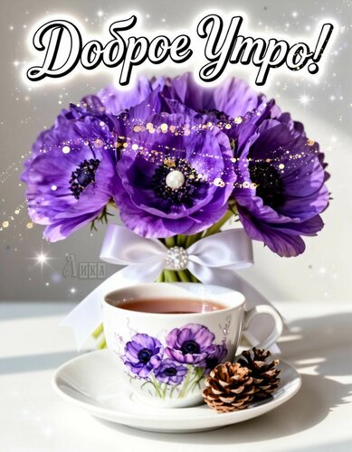 Открытка Доброе утро