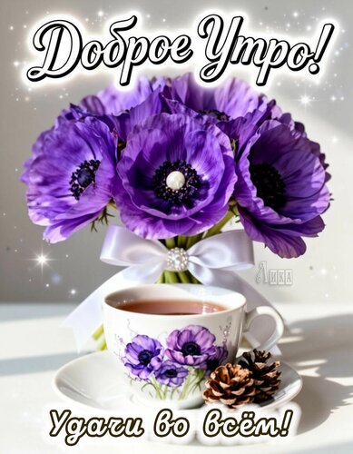 Открытка Доброе утро