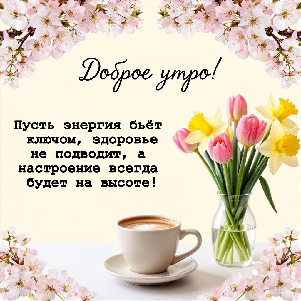 Открытка Доброе утро!