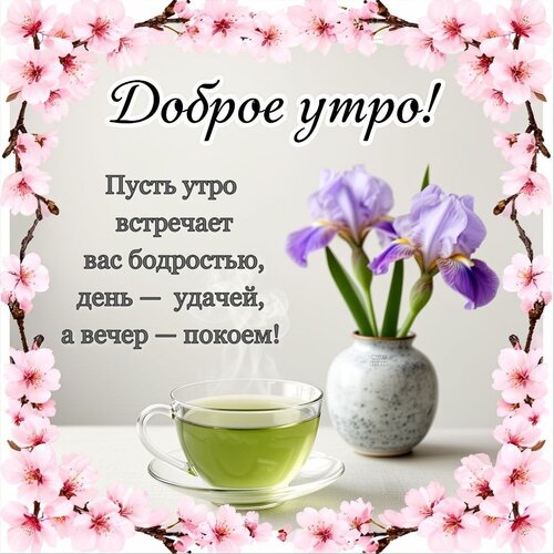 Открытка Доброе утро!