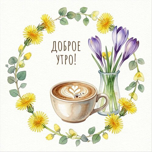 Открытка Доброе утро!