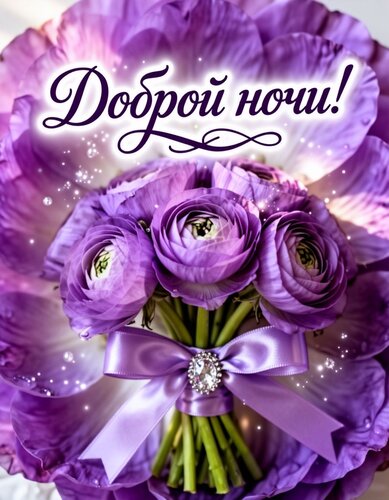 Открытка Спокойной ночи