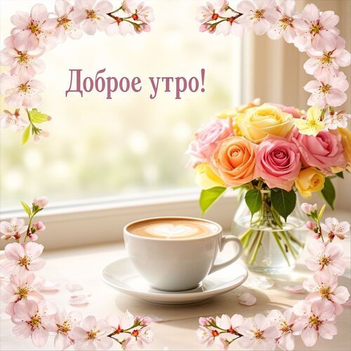 Открытка Доброе утро!