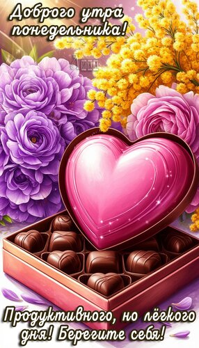 Открытка Понедельник