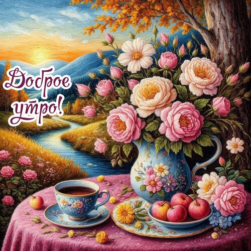 Открытка Доброе утро!