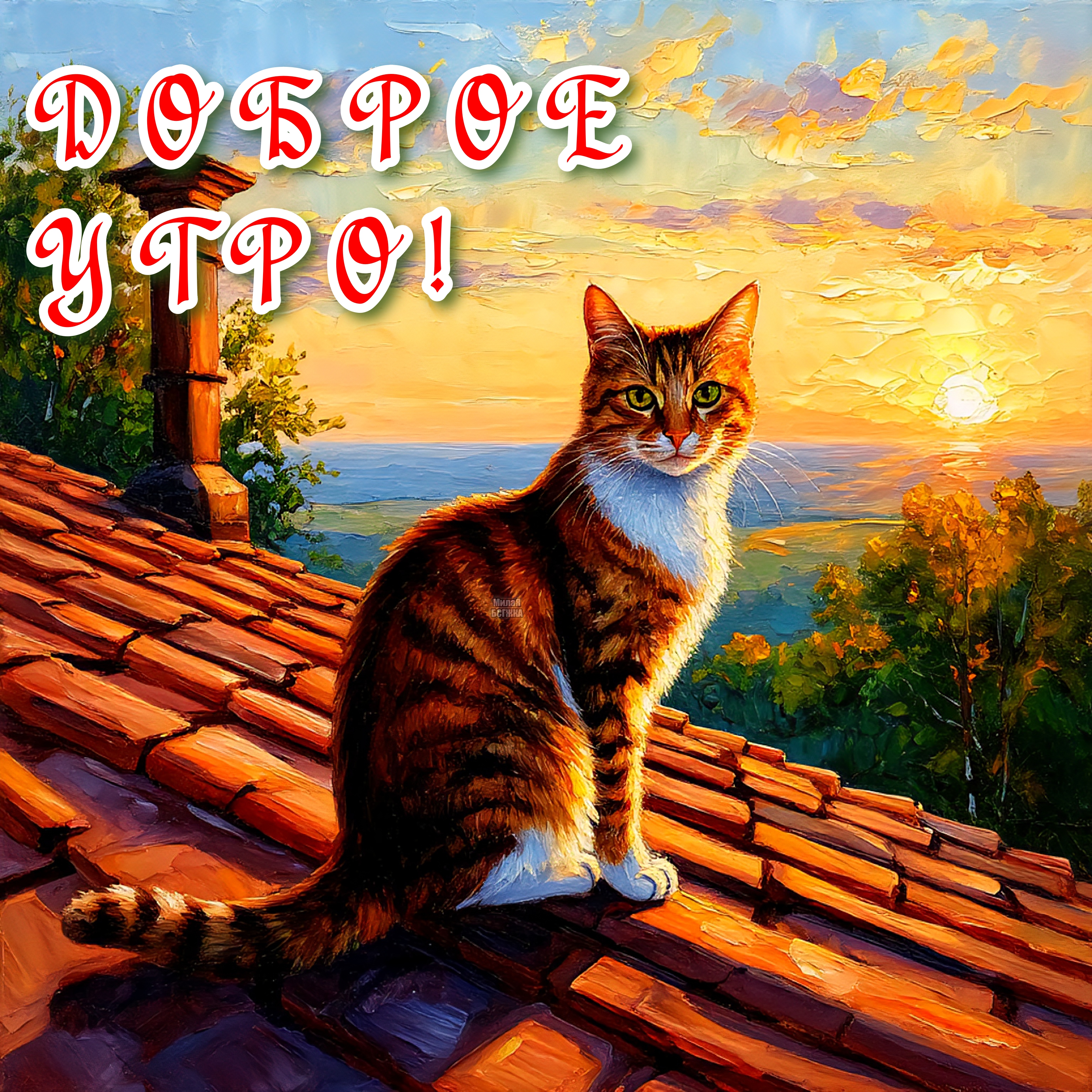 Открытка Доброе утро!