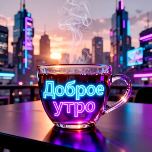 Открытка Доброе утро