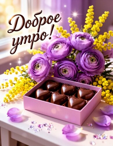 Открытка Доброе утро