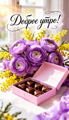 Открытка Доброе утро