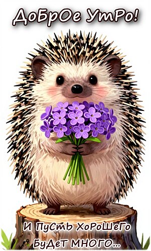 Открытка доброе утро!