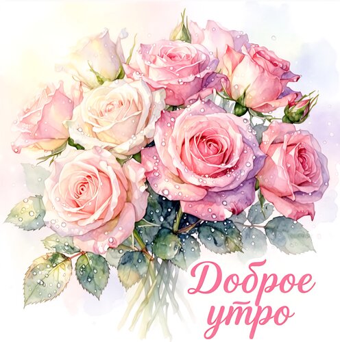 Открытка Доброе утро