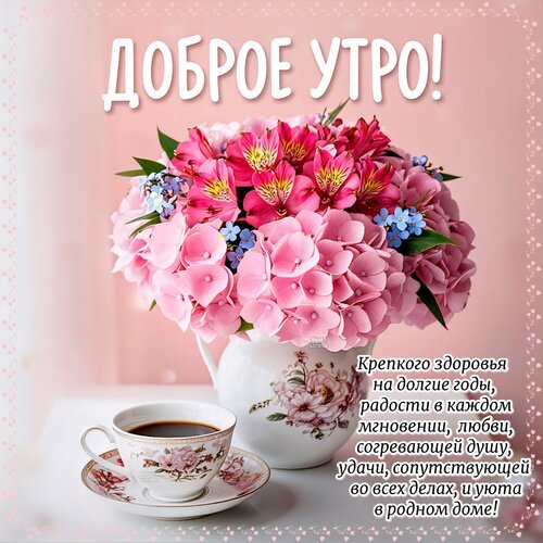 Открытка Доброе утро!