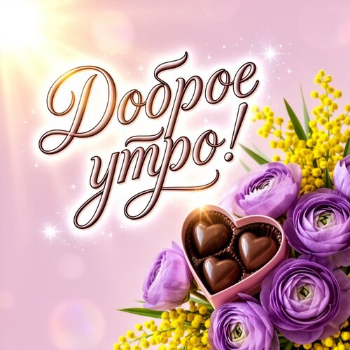 Открытка Доброе утро