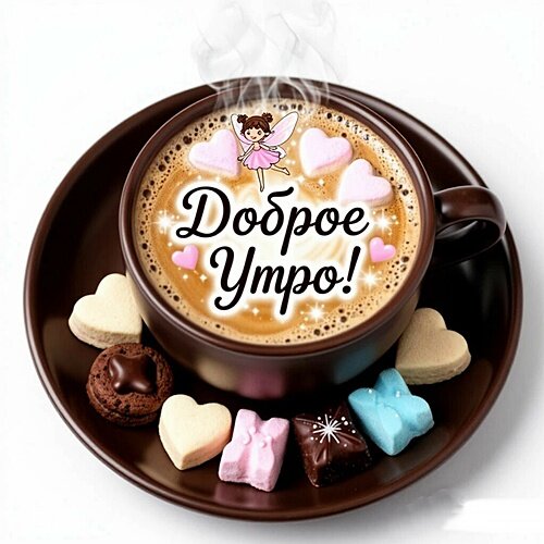 Открытка ДОБРОЕ УТРО!