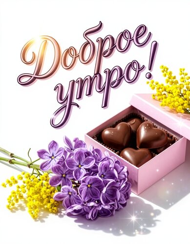 Открытка Доброе утро
