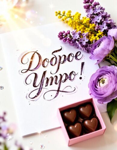 Открытка Доброе утро