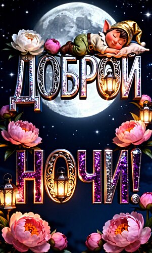 Открытка ДОБРОЙ НОЧИ!