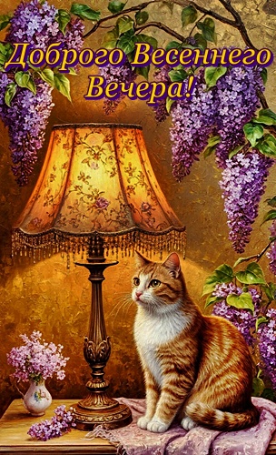 Открытка ДОБРЫЙ ВЕЧЕР!