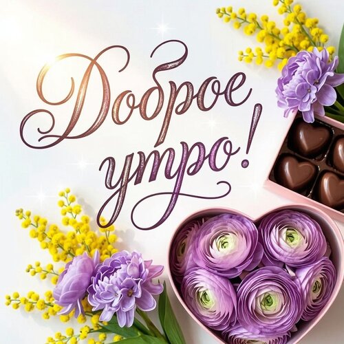 Открытка Доброе утро
