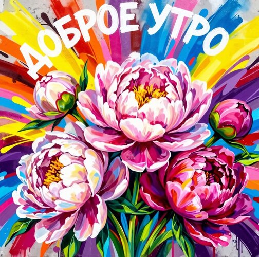 Открытка Доброе утро