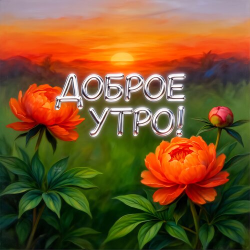 Открытка Доброе утро