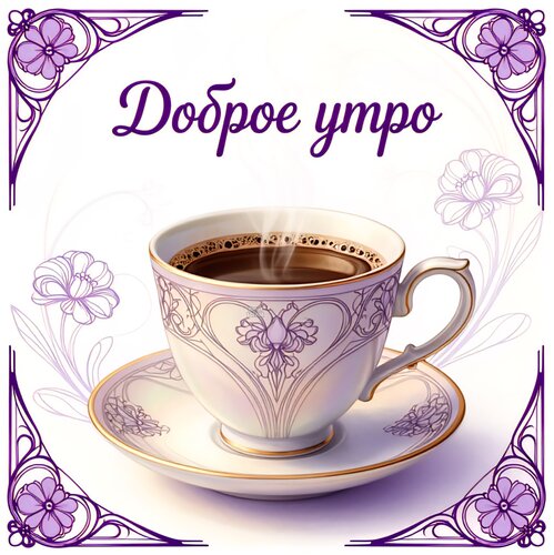 Открытка Доброе утро