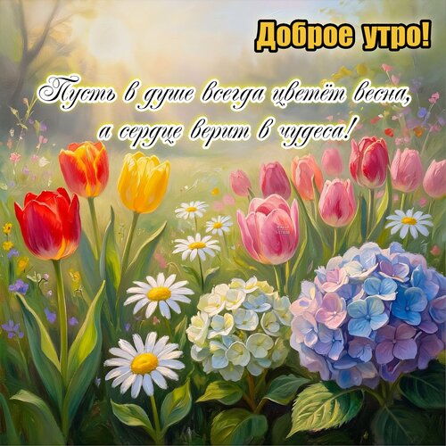 Открытка Доброе утро!