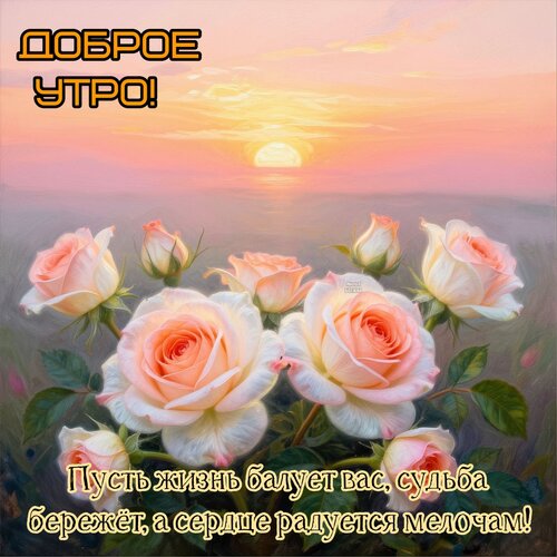Открытка Доброе утро!