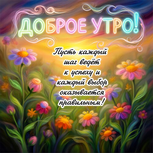 Открытка Доброе утро!