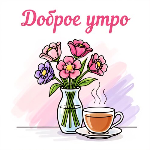 Открытка Доброе утро
