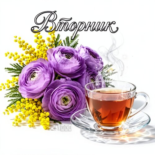 Открытка Вторник