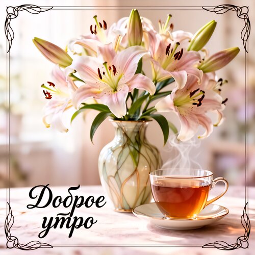 Открытка Доброе утро