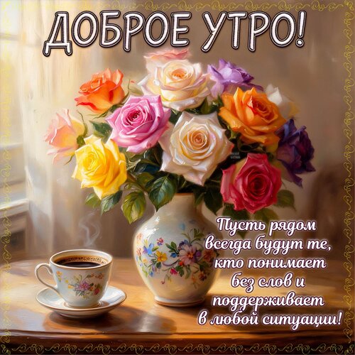 Открытка Доброе утро!