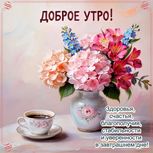 Открытка Доброе утро!