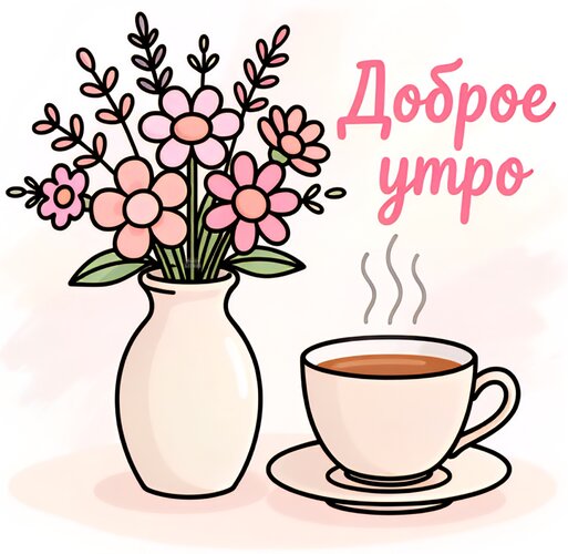 Открытка Доброе утро