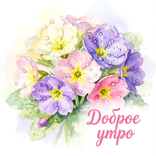 Открытка Доброе утро