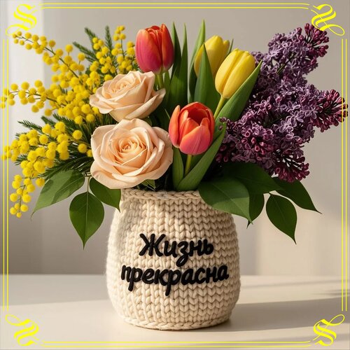 Открытка Жизнь прекрасна